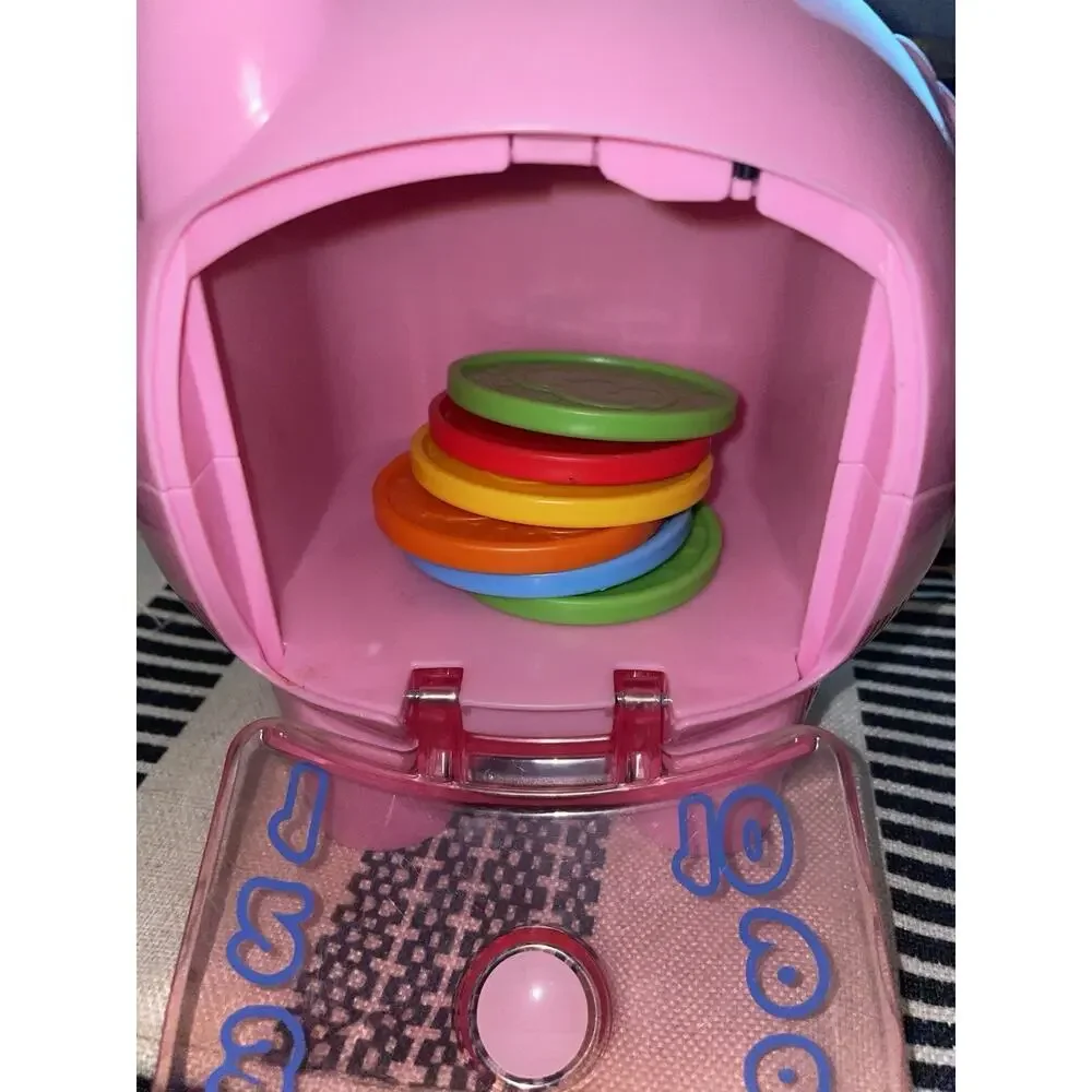 Fisher Price Laugh & Learn Pink Musical Smart Stages Piggy Bank Pink With Coins